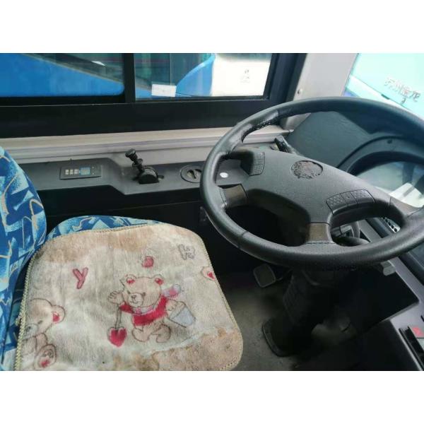 Les sièges d'or utilisés du dragon 45 de marque d'autobus de ville ont employé les portes à deux battants en acier d'autobus de moteur diesel de châssis de bus touristique