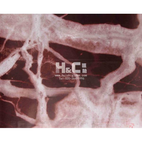 Marble paper design for EVA glass lamination