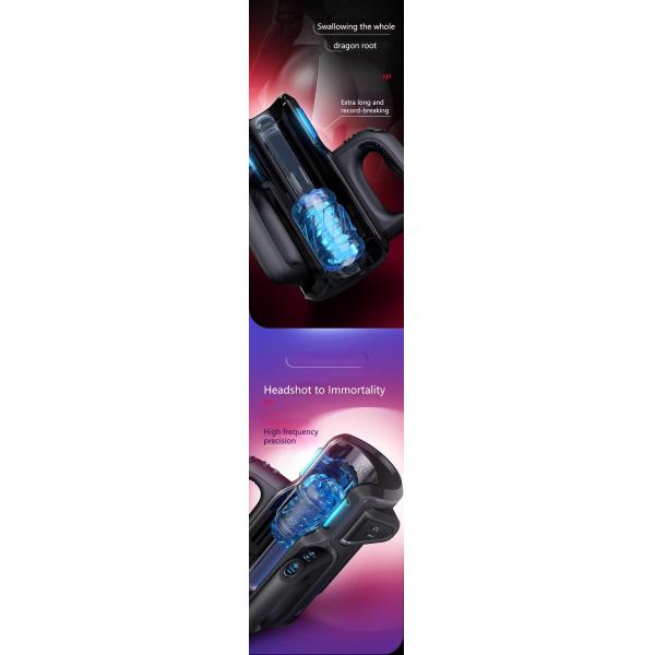 Male Automatic Masturbation Machine Telescopic Thrusting Aircraft Cup