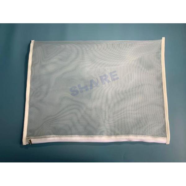 Bolsa de malla de poliéster/nylon de grado alimenticio con cremallera 100 200 300 400 500 600 700 800 900 1000