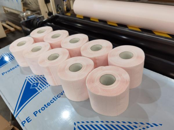 Glue Lamination Small Toilet Paper Roll Making Machine Kitchen Towel Rewinding Machine
