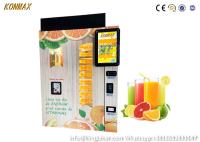 Pièces de monnaie et distributeur automatique de jus d'orange d'accepteurs de notes avec le système futé de changement