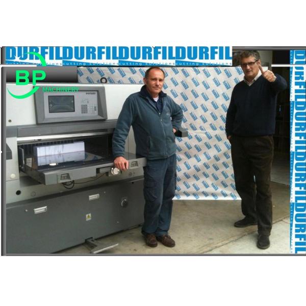 High Speed Hydraulic Computerized Paper Guillotine K Serial Machines Paper Cutter and Cutting QZYK130