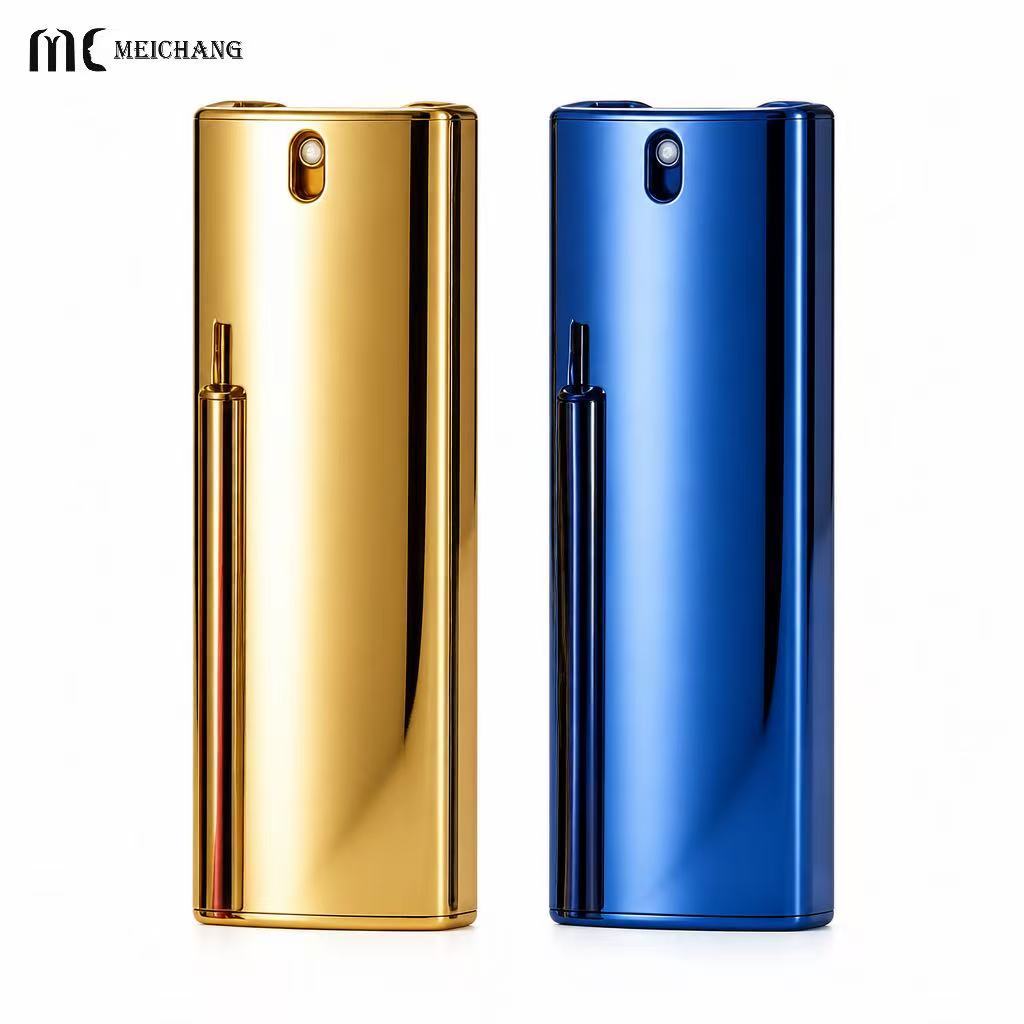 Square Refillable Perfume Spray Bottle – 10ml / 20ml / 40ml Portable Perfume Packaging (MC-1205)