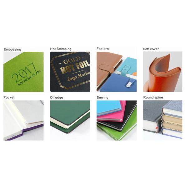 Reused Eco Friendly Stone Paper Notebook Stationery Luxury Gift Set
