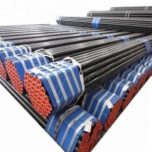 Hot Rolled Carbon Seamless Steel Pipe  ST37 ST52 1020 1045 A106B Fluid Tube