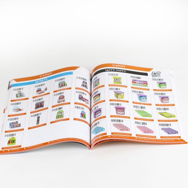 Professional Printing Catalogues Magazine Paperback CMYK Offset Printing