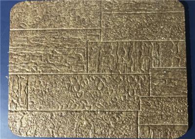 Lightweight 4*8ft Decorative Pvc Wall Panels Stone Like Surface