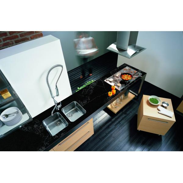 Countertop искусственного кварца кухни каменный с картиной 3200*1600*20mm