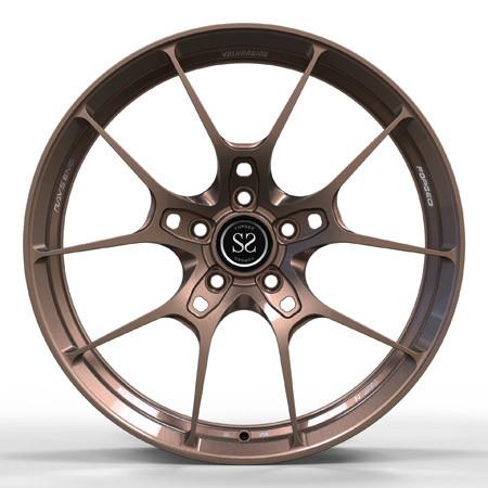 Tamanho 17 18 19 20 21 22 23 24 polegadas Custom forjado Monoblock Rim para Rays estilo One Piece Car Wheel