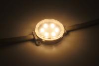 Lumière imperméable de point de pixel de RGBW 50MM 2W 24V SMD 3535