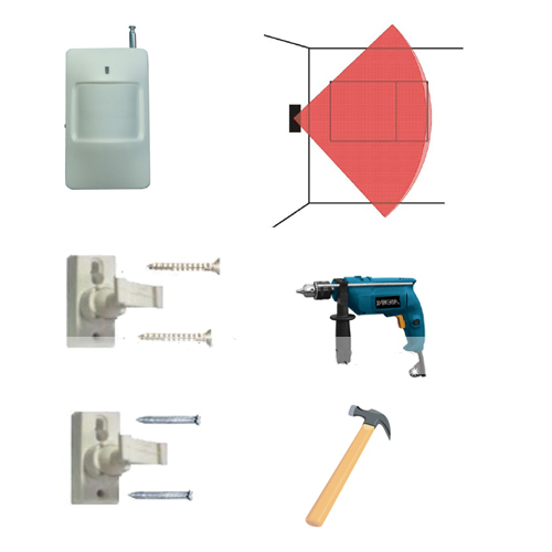 GSM Wireless Home Security System + Alarm Auto-Dial + 24 Wireless Zone