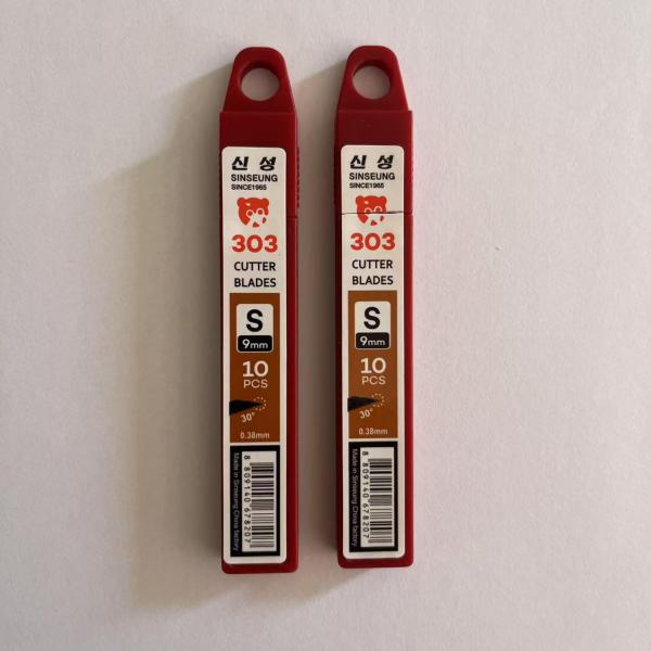 High Carbon Steel Box Cutter Snap Off Blades 9mm For PPF Cutting