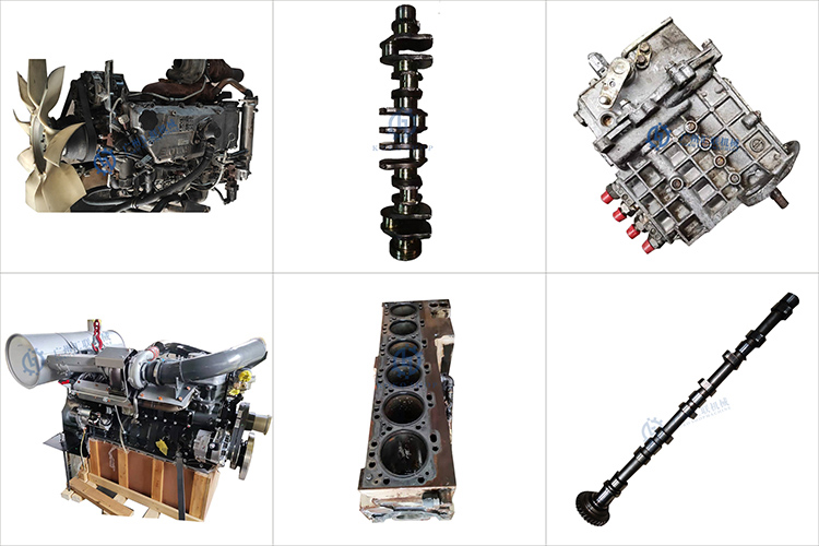 Excavator 4HK1 6HK1 Diesel Engine Assembly 4HK1-829229 Complete Engine Assy For Isuzu Machinery Engines
