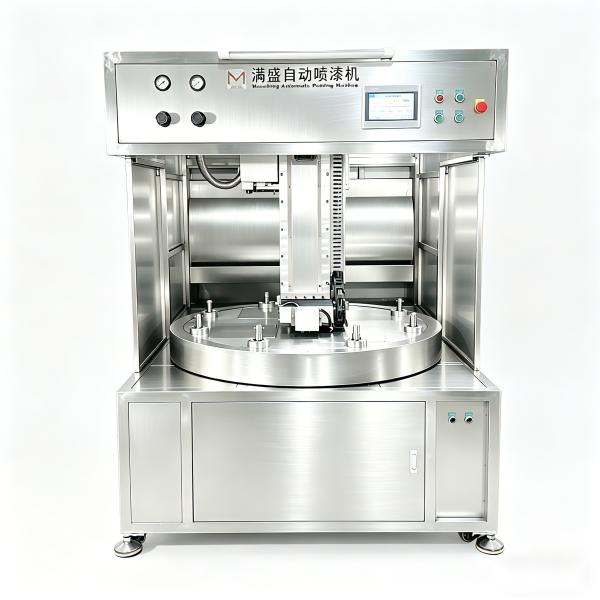 Automatic Spray Painting Machine, Coating Equipment for Plastic Toy Ball Surface Spraying