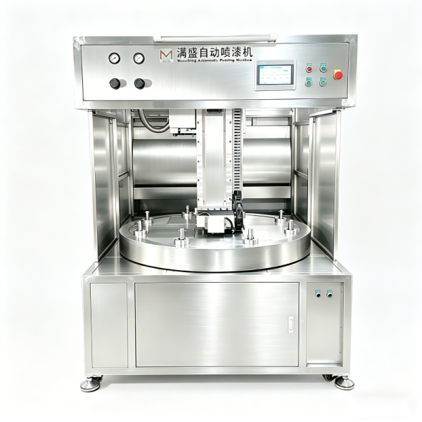 Automatic Spray Painting Machine, Coating Equipment for Wooden Door Handle Surface Spraying
