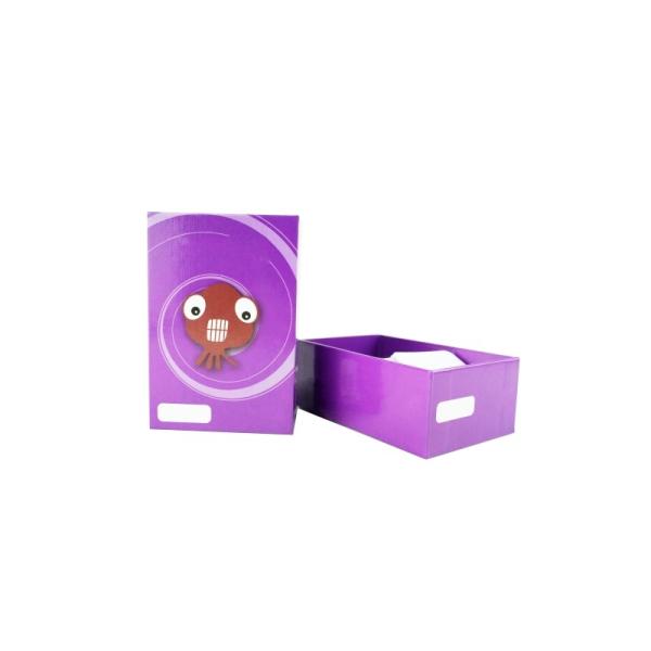 Custom Printed Gift Paper Boxes Rigid Cardboard Packaging Lid and Base box