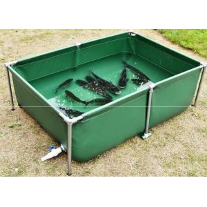 Customizable Capacity PVC Fish Pond with Lifetime More Than 10 Years and Durable 1.0mm-1.6mm Frame Thickness