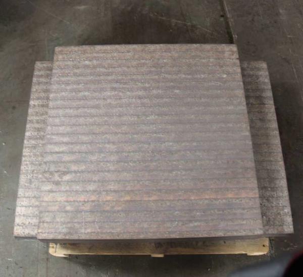 Bin Liner Alloyed Anti Wear Composite Steel Plate Chromium Carbide Wear Hardfacing