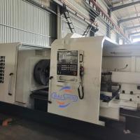 CNC Pipe Threading Lathe Machine QK1332 800mm Swing 320mm Threading