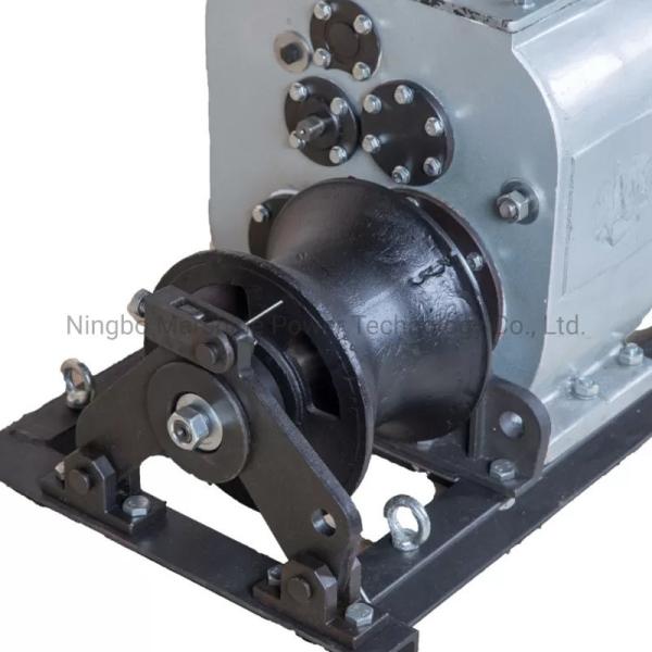 Gasoline Underground Cable Winch Puller Electrical Wire Pulling Machine