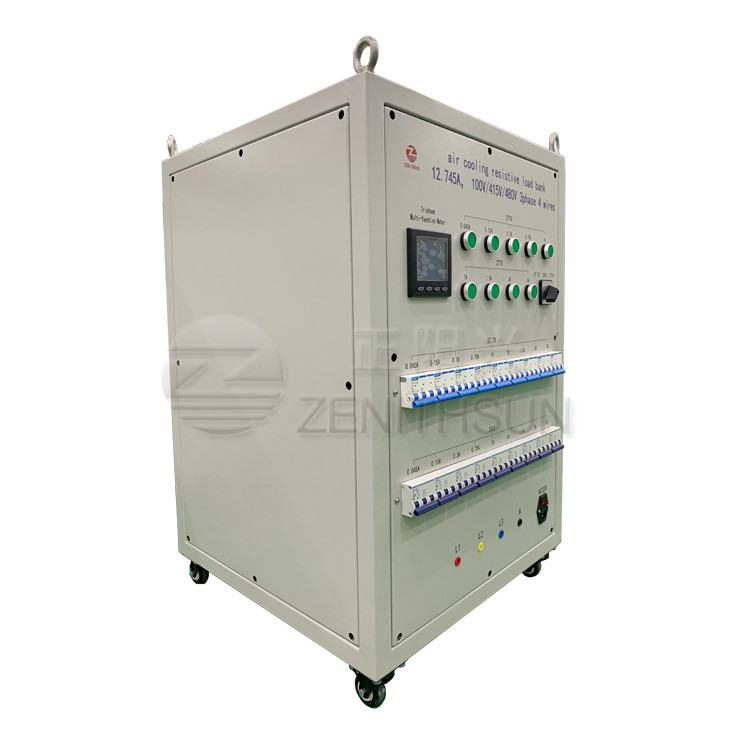 Регулируемый банк активной нагрузки 100kW 415Vac Triphase для испытывать генератора