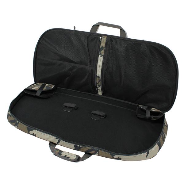 OEM ODM Archery Soft Compound Bow Case Backpack With Arrow Pocket And 3 Zipped Pocket For Bow Hunting