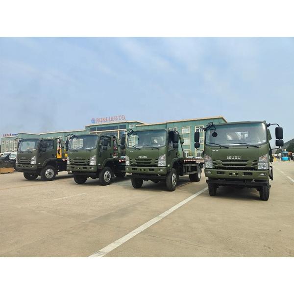 SHOCK PRICE! Japan 4wd 190hp Flatbed ISUZU Tow Truck
