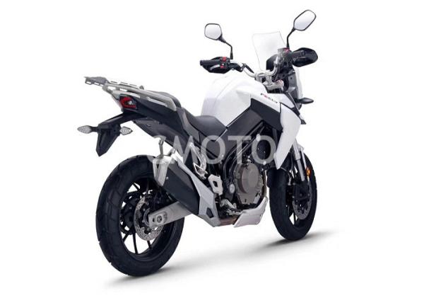 Rally500 Stainless Steel Muffler Street Sport Motorcycles 500cc Water Cooled Engine