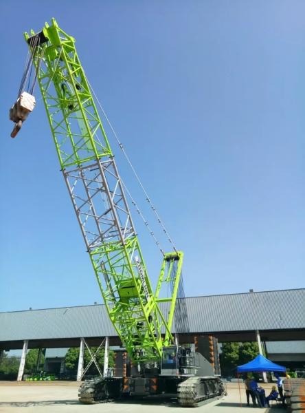 Used Hydraulic Crawler Crane 2020 Model  ZOOMLION ZCC5200S Boom 106m With Superlift