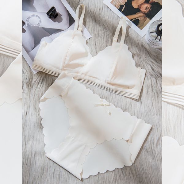 New Arrival Female Seamless Panties With Bra Pants and Bra Wholesale Comfortable Fashion Womens Panties and Bras Seamless