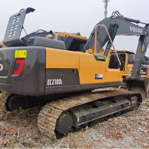 Used Excavator Original VOLVO EC210D Secondhand Hydraulic 20ton Crawler Digger