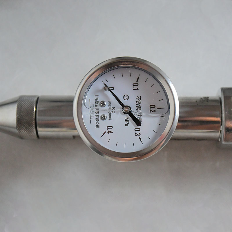 IEC60529 Figure6 IPX6 Digital Flow Meter Jet Nozzle Ф12.5mm 100±5 L/min