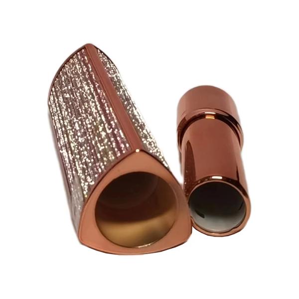 5g tubo de lápiz labial para el paquete cosmético con material de aluminio y color personalizado