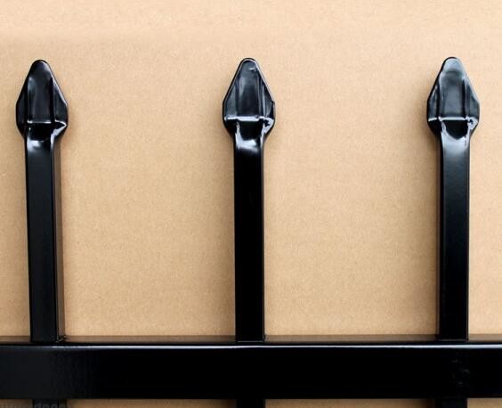 6ft Galvanized Wrought Iron Garden Steel Tubular Fencing Custom