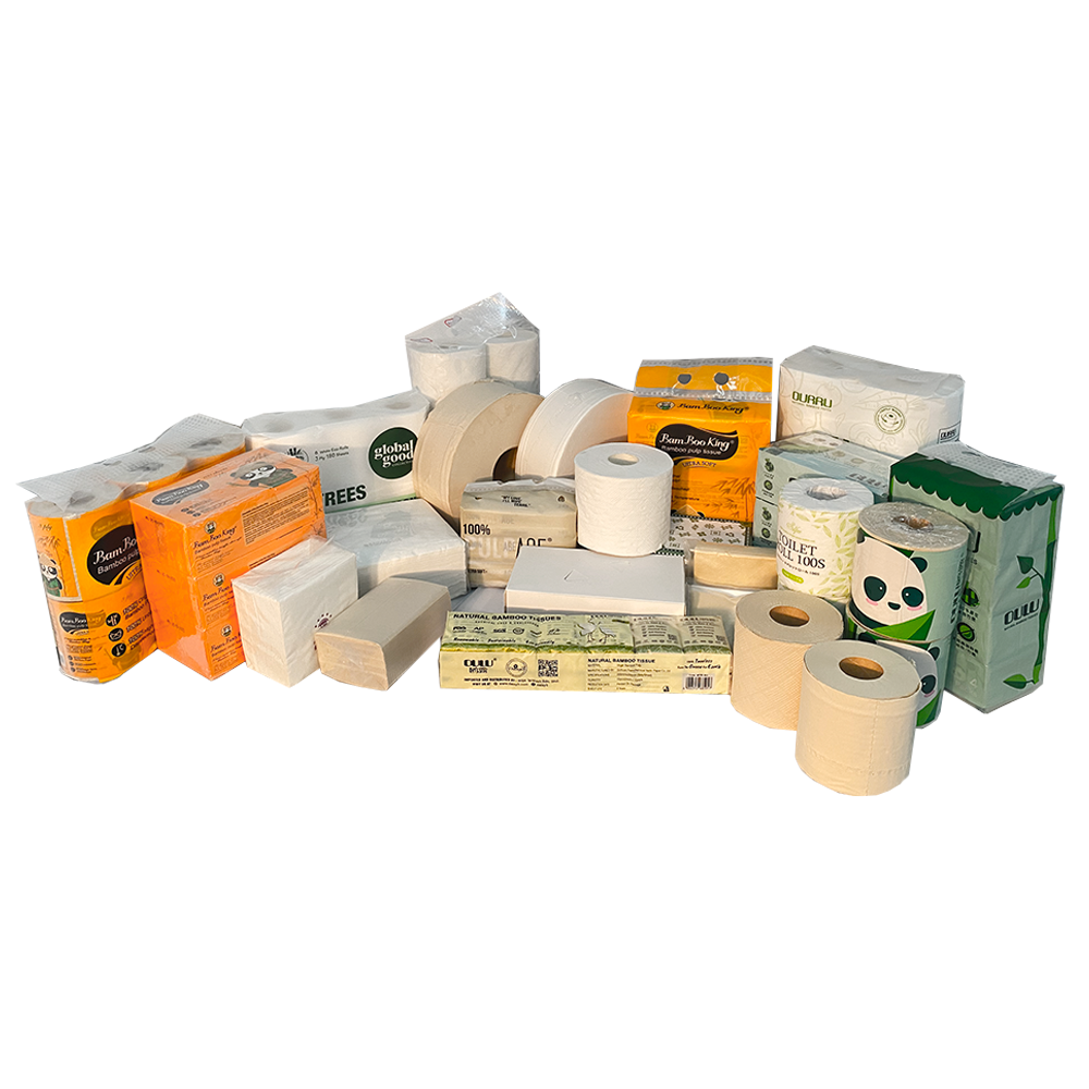 YASHI Paper Custom Logo Bulk Unbleached Pocket Tissue