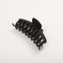 Black Matte Claw Hair Clips Korean Solid Hair Claws Large Ponytail Hair Claw  30g
