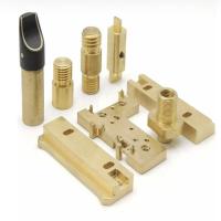 Partes de latão 5 eixos Mecânica CNC Componente mecanizado