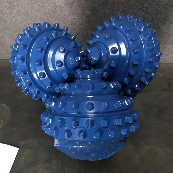 Crossing Soft Formation Tricone Drill Bit Rotary Speed 50-600RPM