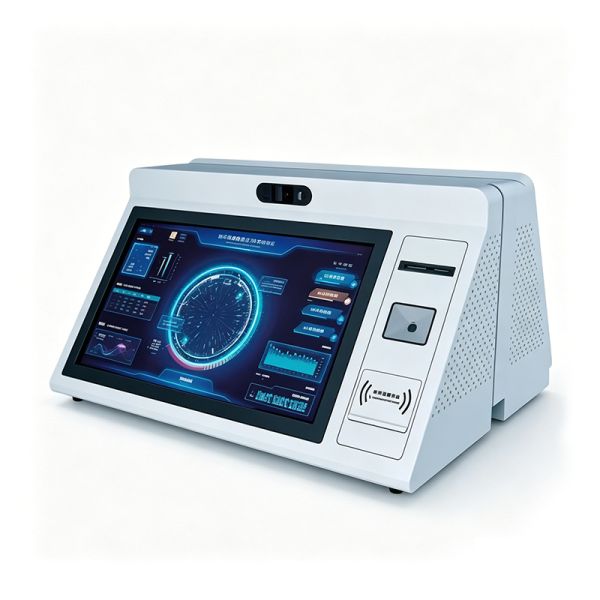 OEM Factory | 21.5+18.5 New Dual-screen Desktop Smart POS Terminal with SSD and Billing System