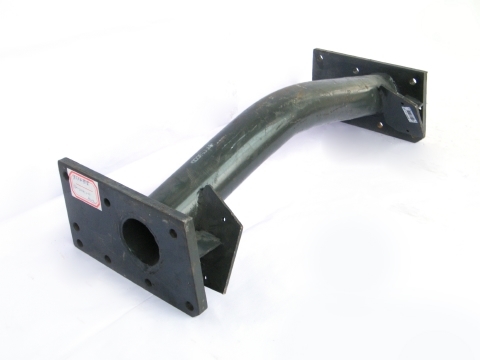 99100590001 Curved Pipe Crossmember Bracket Assembly For STR