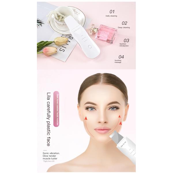 Скруббер перевозчика угорь 300g пластикового портативного ультразвукового скруббера кожи профессиональный