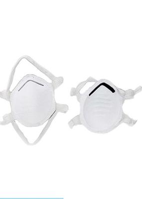 EN149 : 2001 FFP1 Latex Free Disposable Face Mask Hypoallergenic Glassfiber Free White