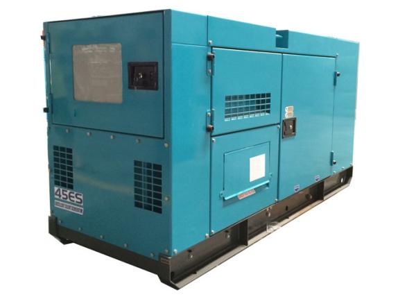65dBA motor original alugado silencioso super ajustado de geração elétrico do poder 45kva Itália