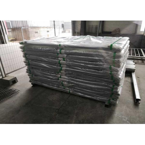 Легкий PVC установки покрыл ворота загородки сада металла 2*4m