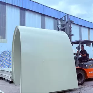 Hojas de plástico ligeras de sulfuro de polifenileno PPS para particiones personalizadas