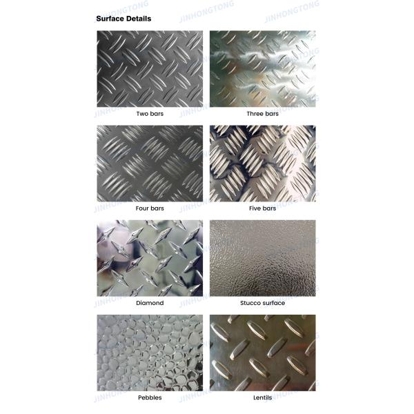 Professional Customization 3003 3004 3005 3105 3A21 Aluminum Checker Plate Sheet 2 bar Aluminium Checkered Plate
