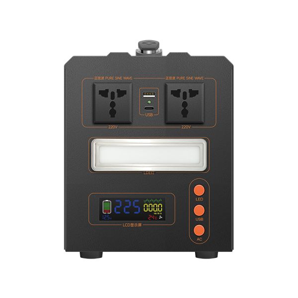 600W Emergency Backup Power Supply – LiFePO4 Battery Generator For Storm And Blackout Protection Portable Power For Trade Shows