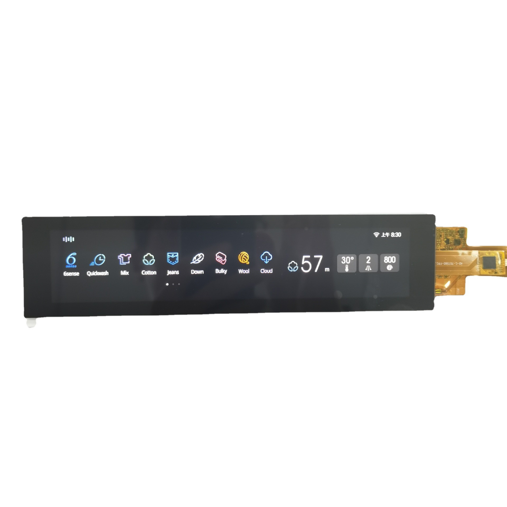 7 дюймовый сенсорный дисплей Tft Lcd, 280x1424 40 штифтов интерфейс Mipi, 620 Cd/M2