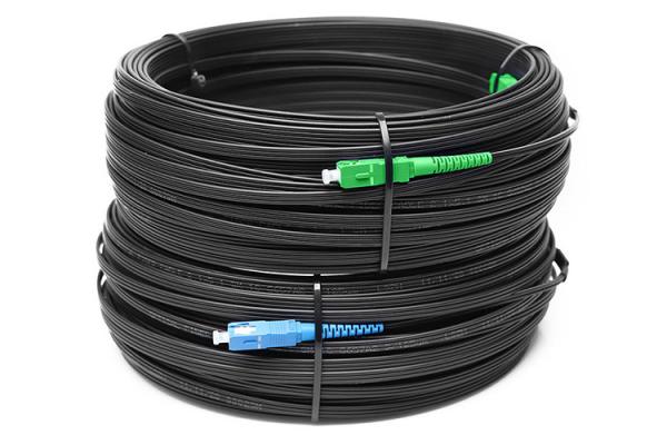 SC UPC APC Single Mode Fiber Patch Cable G657A Simplex FTTH Drop Patch Cord